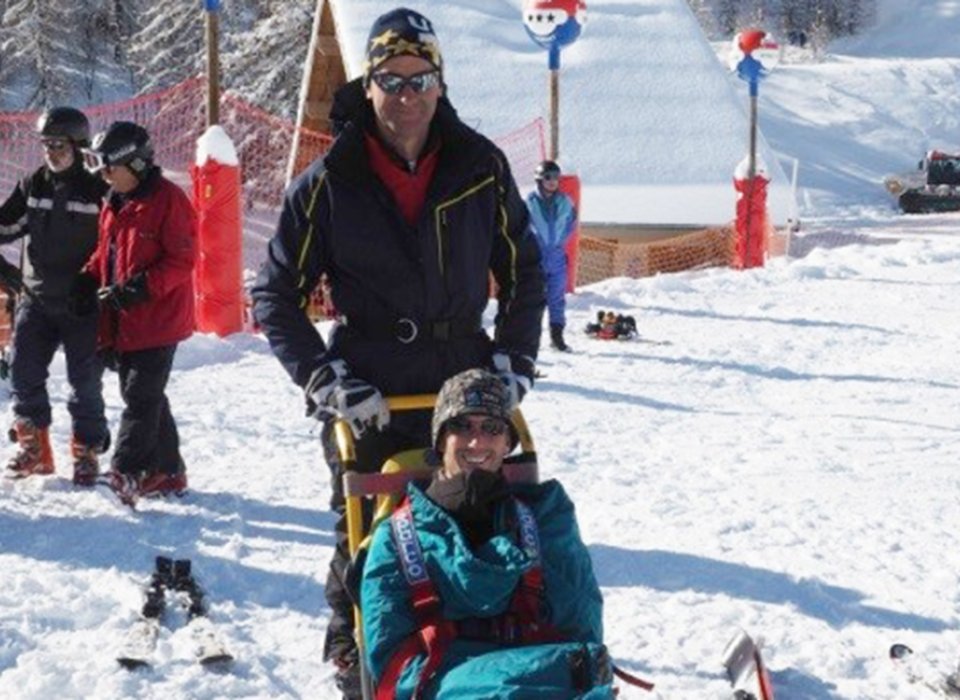 Le service Fauteuil-ski, Joëlette fête ses 20 ans Vingt ans du fauteuil-ski, Joëlette